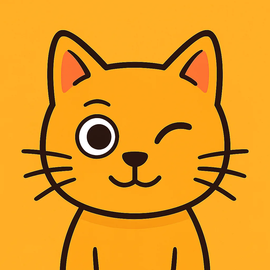 Chat curieux